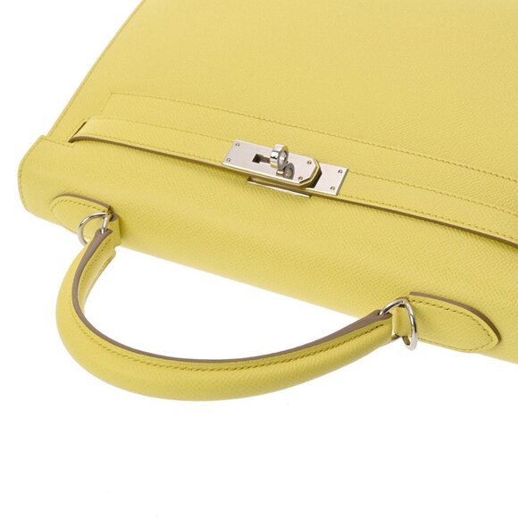 HERMES Kelly 32 Outer stitch 2WAY Soufre hand bag 800000130596000 - Picture 3 of 12